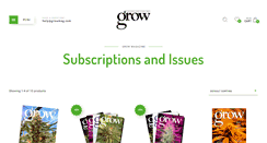 Desktop Screenshot of growmag.com